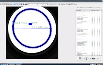 Auswertung der Bilddaten mit VisionCheck
