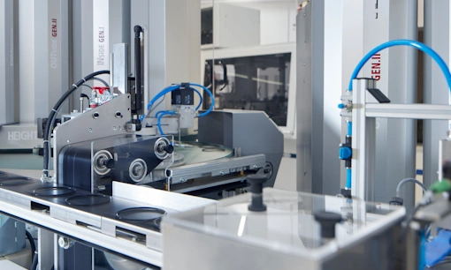 Glastellersystem mit Oring